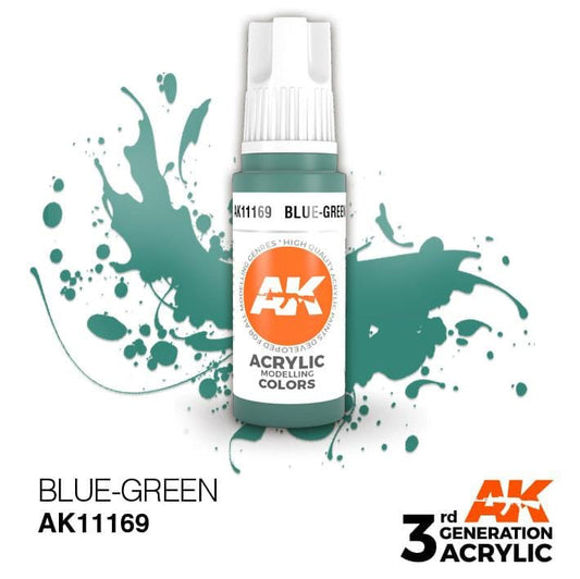 AK Acrylic 3G - Blue-Green ( AK11169 )