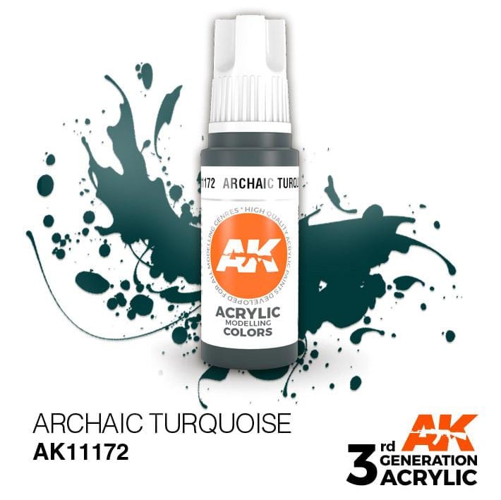 AK Acrylic 3G - Archaic Turquoise ( AK11172 )