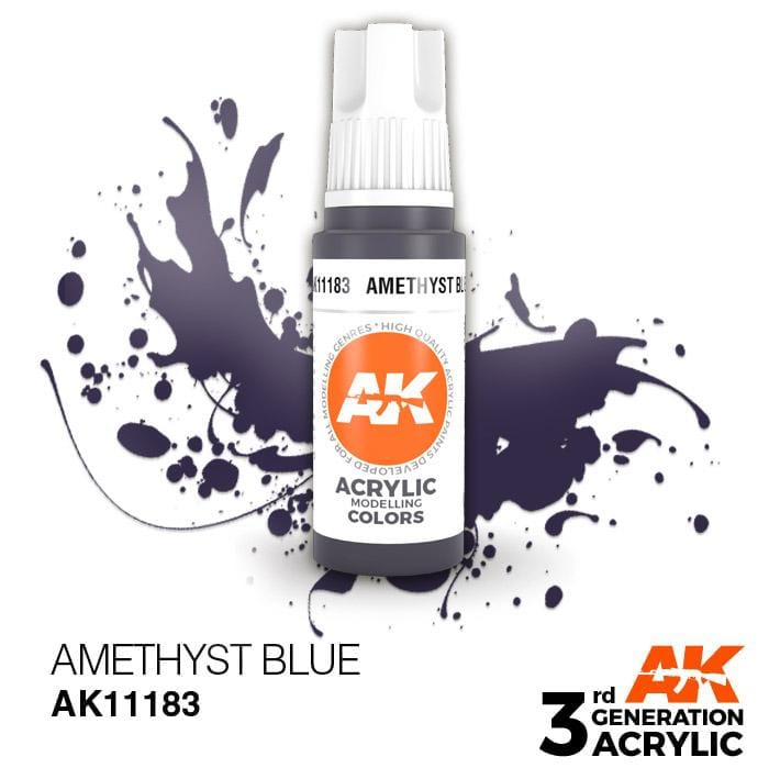 AK Acrylic 3G - Amethyst Blue ( AK11183 )