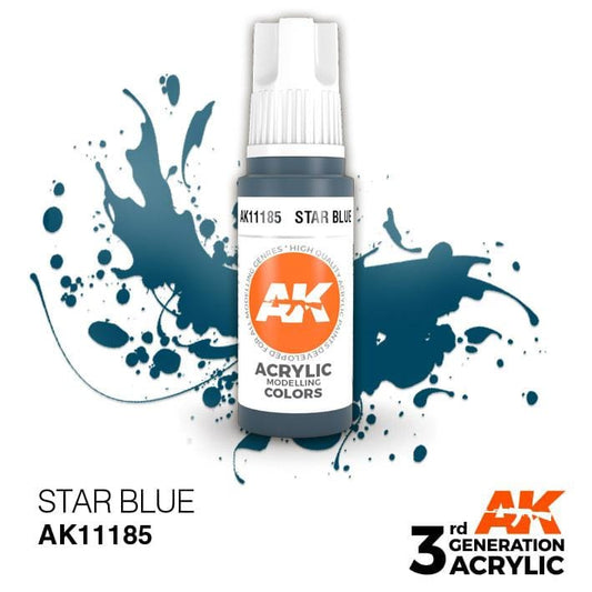 AK Acrylic 3G - Star Blue ( AK11185 )