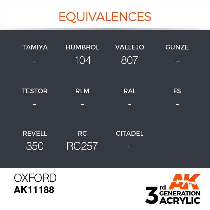 AK Acrylic 3G - Oxford ( AK11188 )