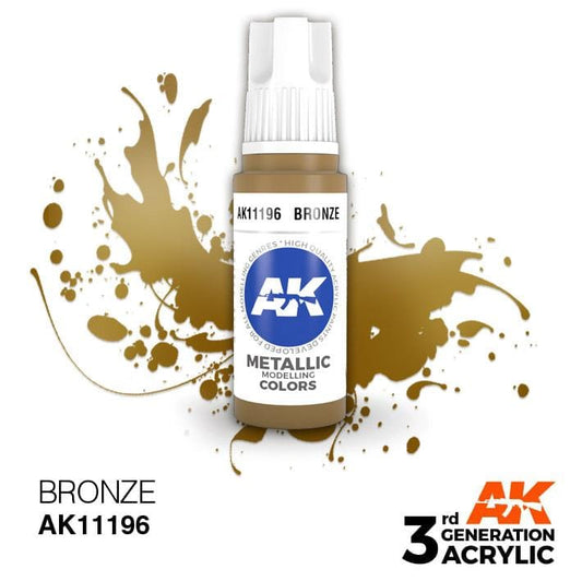 AK Acrylic 3G Metallic - Bronze ( AK11196 )