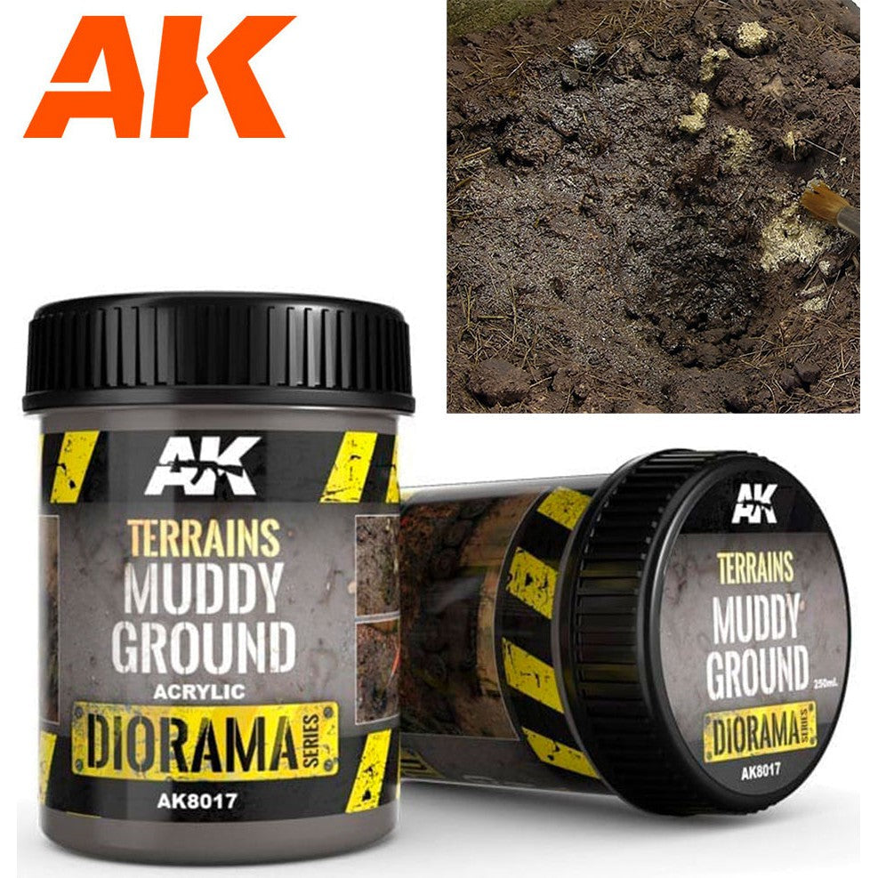 AK Diorama Terrains - Muddy Ground (AK8017)