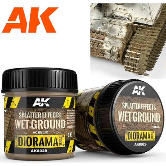 AK Diorama Splatter Effects - Wet Ground (AK8029)