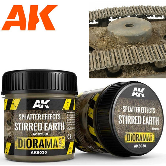 AK Diorama Splatter Effects - Stirred Earth (AK8030)