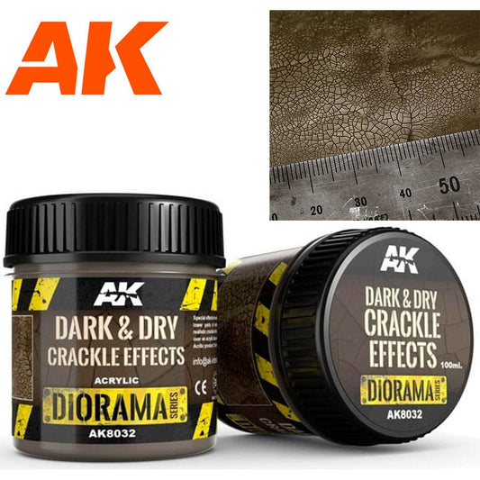 AK Diorama Crackle Effects - Dark & Dry (AK8032)