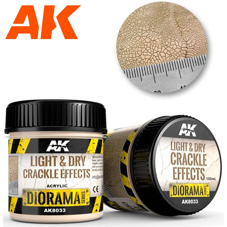 AK Diorama Crackle Effects - Light & Dry (AK8033)