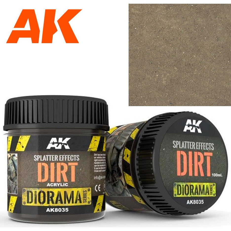 AK Diorama Splatter Effects - Dirt (AK8035)