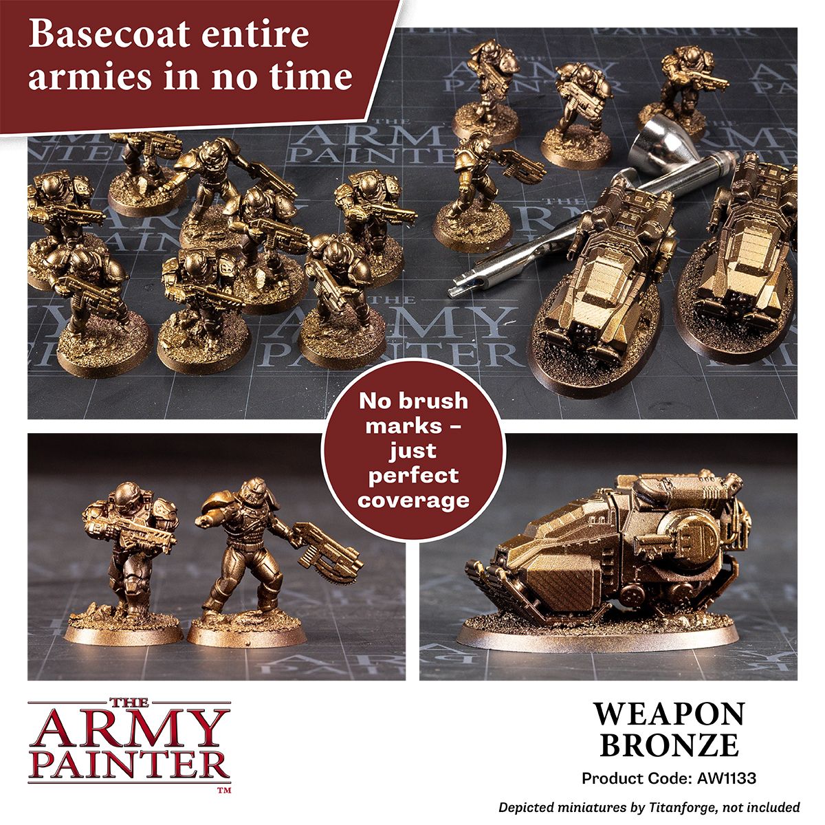 Warpaints Air Metallics: Weapon Bronze ( AW1133 )