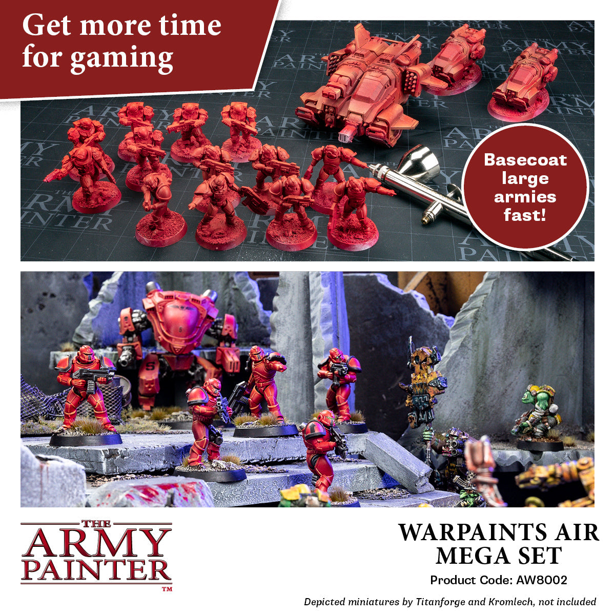 Army Painter Warpaints Air Mega Set ( AW8002 )