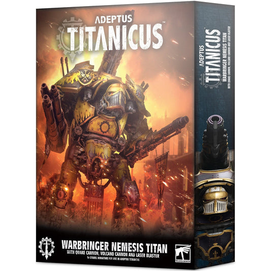 Adeptus Titanicus: Warbringer Nemesis Titan with Quake Cannon ( 400-34 ) - Used