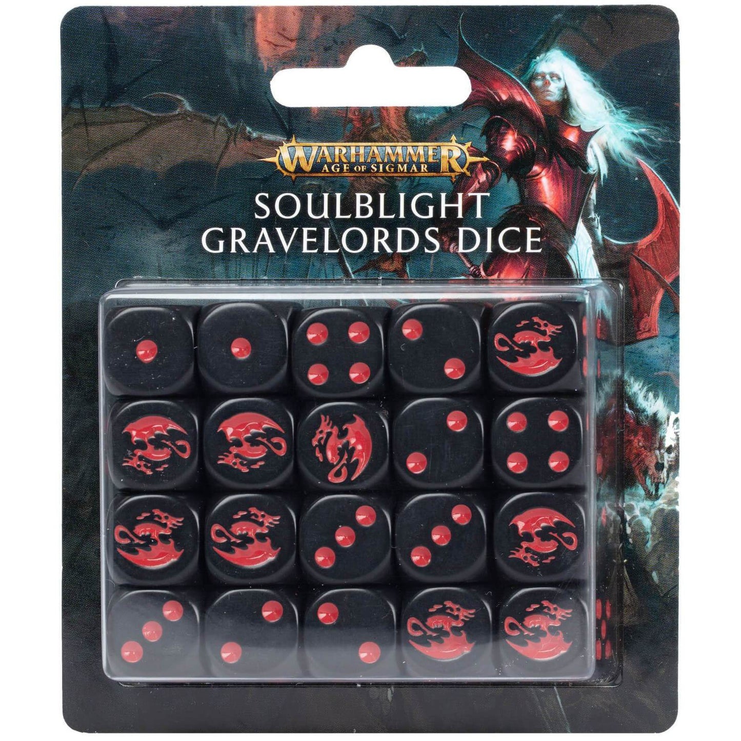 Soulblight Gravelords Dice Set ( 91-99 )