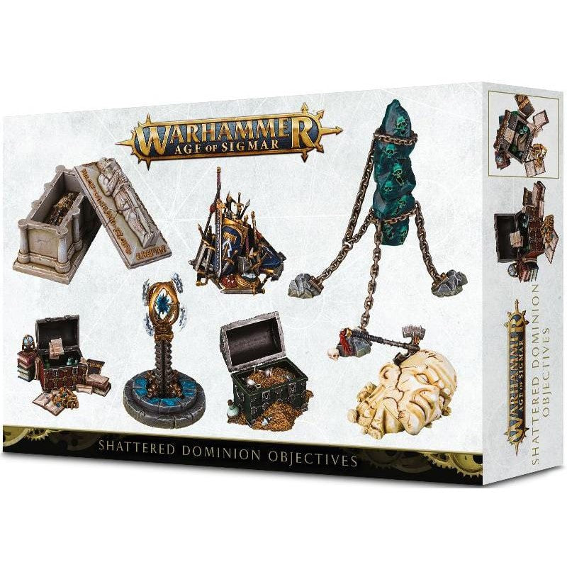 Warhammer Age of Sigmar Shattered Dominion Objectives ( 65-16 ) - Used