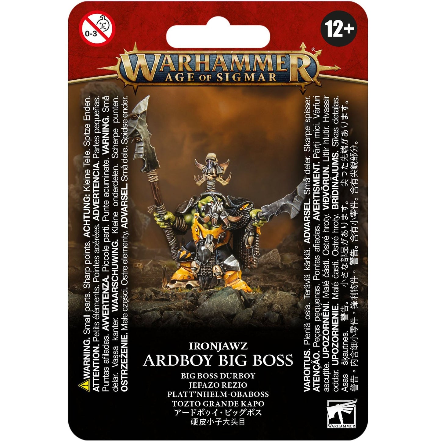 Orruk Warclans Ardboy Big Boss ( 89-57 )