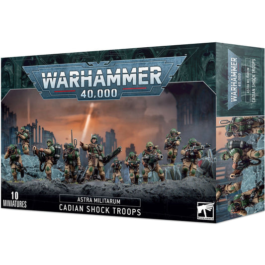 Astra Militarum - Cadian Shock Troops ( 47-33 )