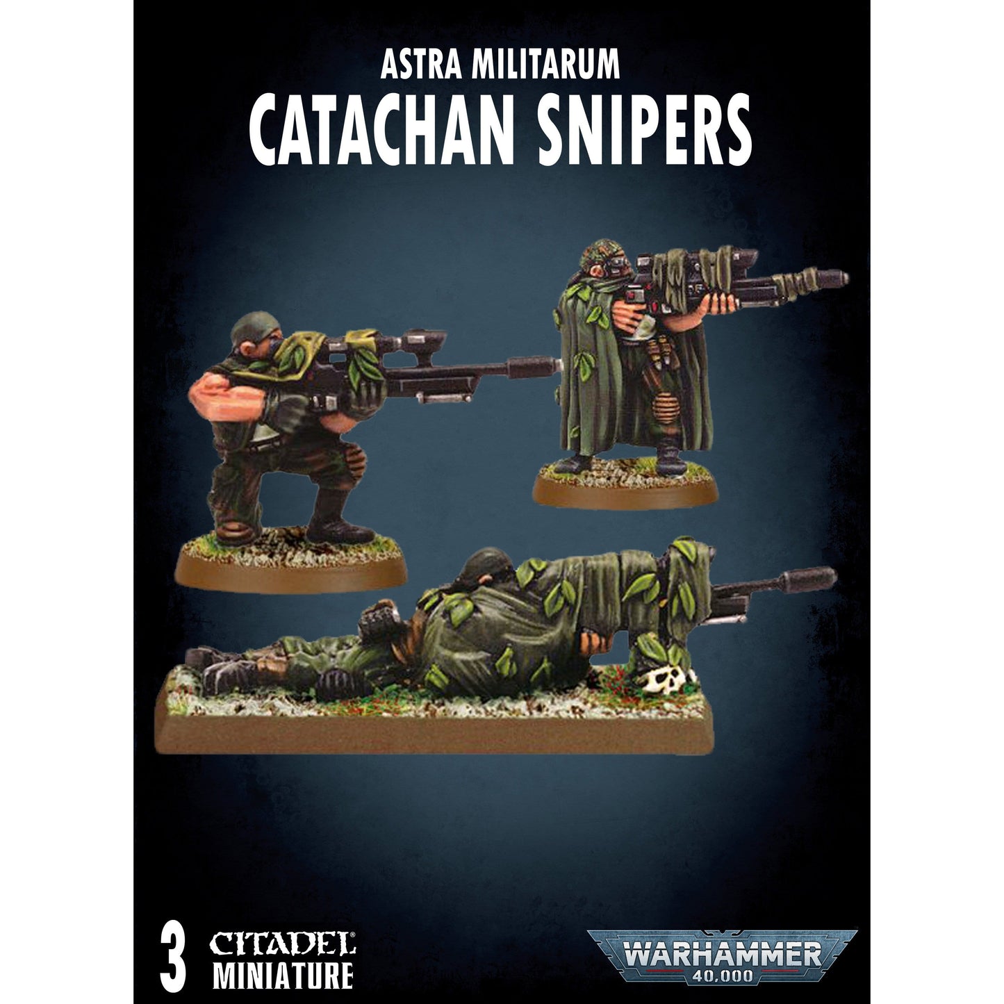 Astra Militarum Catachan Snipers (Metal) ( 5142-MW )