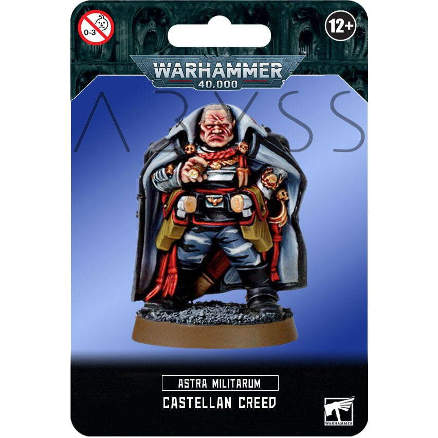 Astra Militarum Lord Castellan Creed ( 47-60-N ) - Used