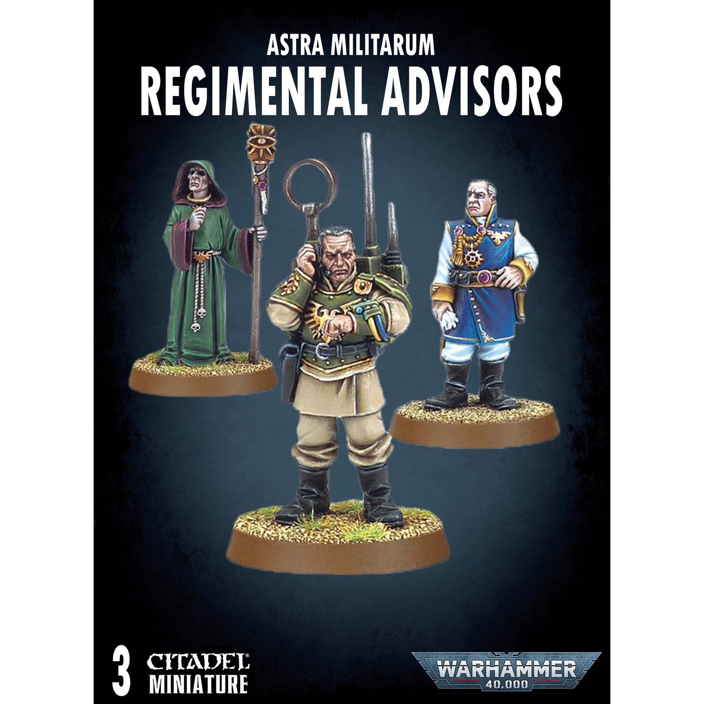 Astra Militarum Regimental Advisors (Metal) ( 5263-MW )