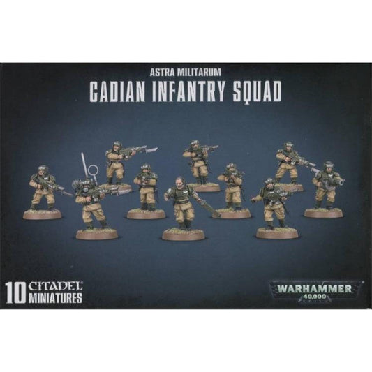 Astra Militarum Cadian Infantry Squad (Shock Troop)  ( 47-17-R ) -Used