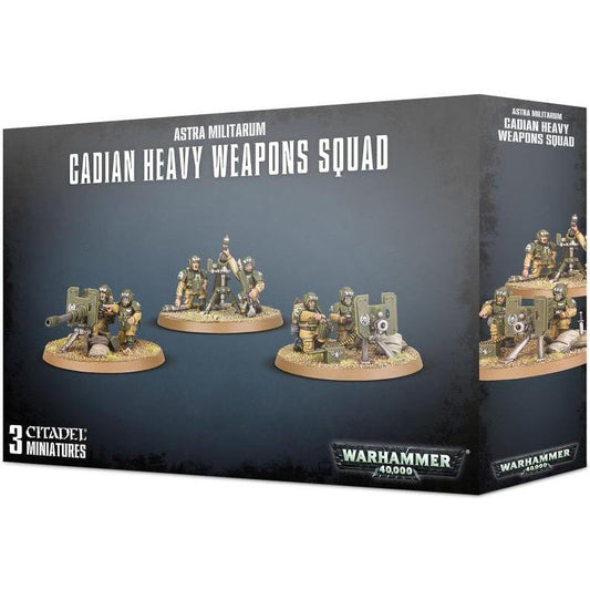 Astra Militarum Cadian Heavy Weapon Squad ( 47-19 ) - Used