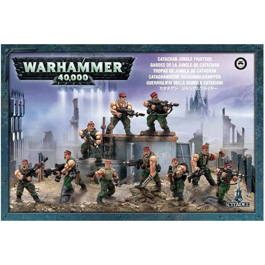 Astra Militarum Catachan Jungle Fighters ( 5040-W ) - Used