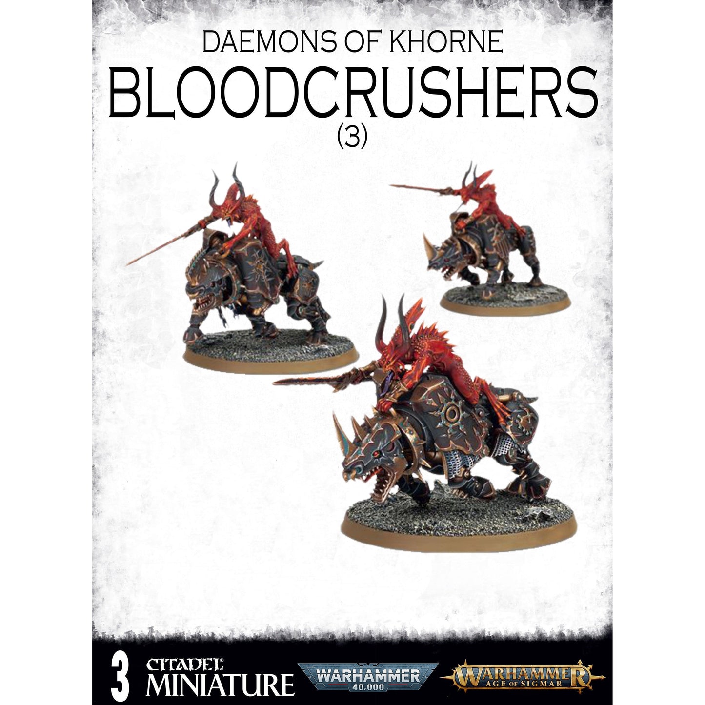 Daemons of Khorne Bloodcrushers ( 97-15-3 ) - Used