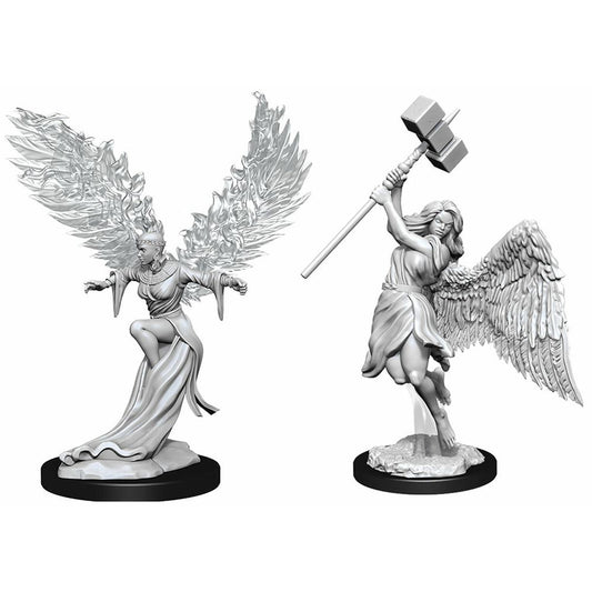 Pathfinder Unpainted Minis - Balisse &  Astral Deva ( 90330 )