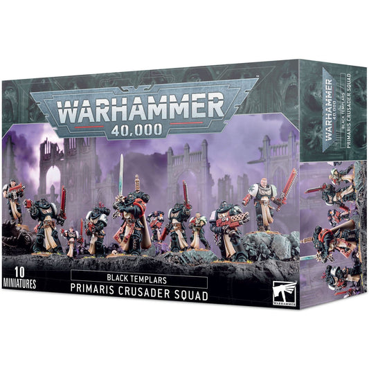 Black Templars Primaris Crusader Squad ( 55-45 ) - Used