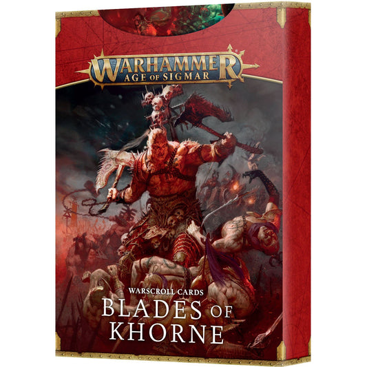 Warscrolls cards: Blades of Khorne ( 83-81 )