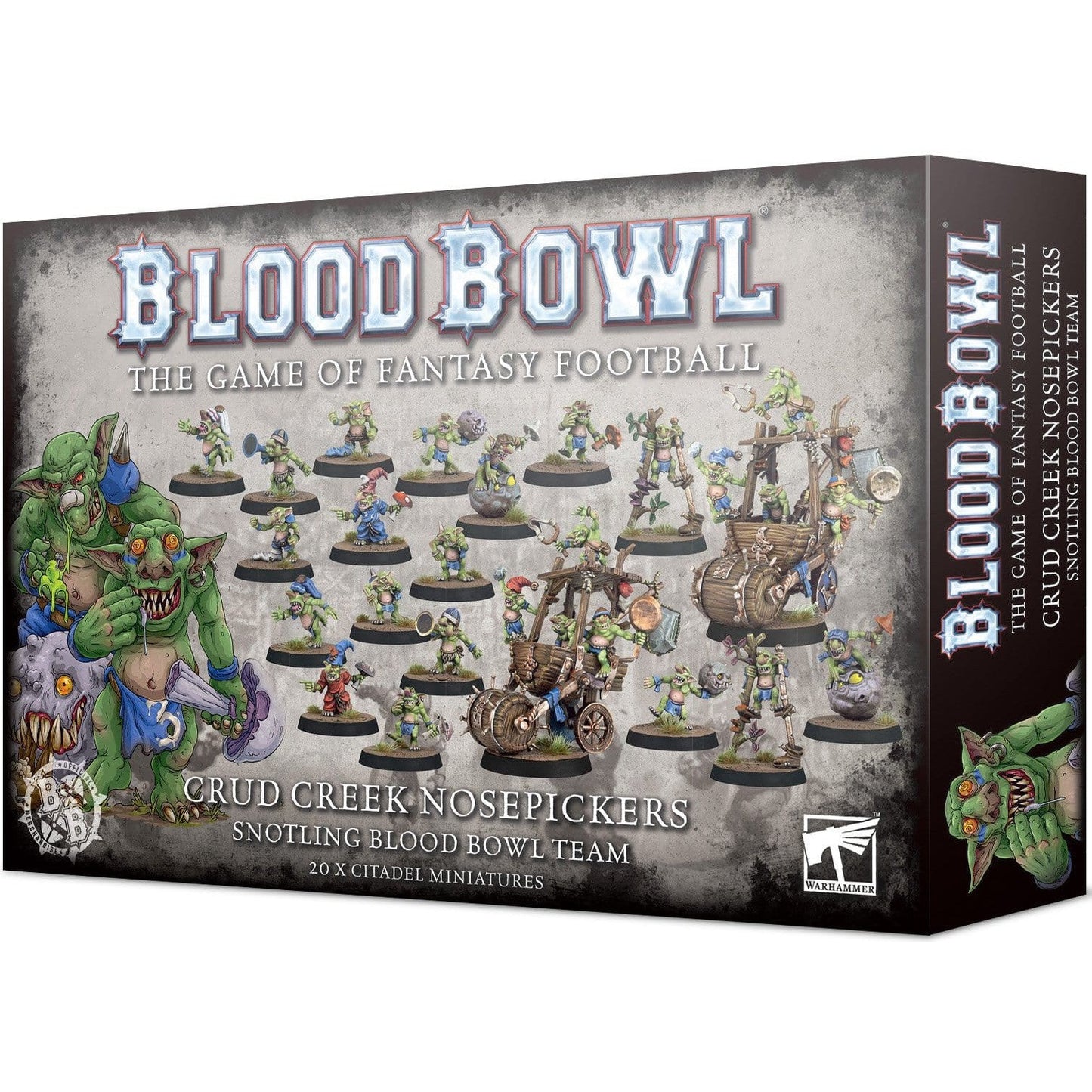 Blood Bowl Team - Crud Creek Nosepickers : Snotling ( 202-03-N )