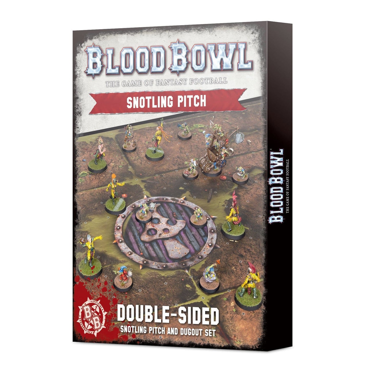 Blood Bowl Pitch - Snotling Pitch & Dugouts ( 202-03-N ) - Used