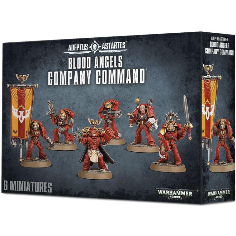 Blood Angels Company Command ( 41-21-N ) - Used