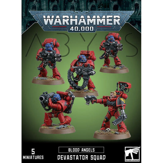 Blood Angels Devastator Squad ( 41-15-N ) - Used