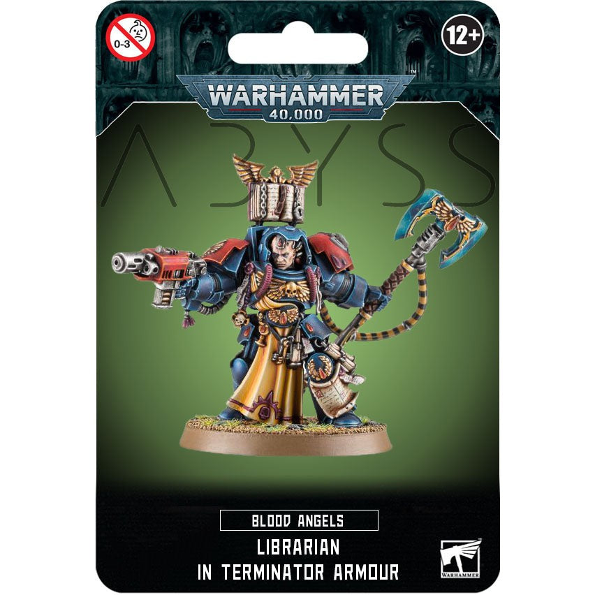 Blood Angels Librarian in Terminator Armour ( 41-15-W ) - Used