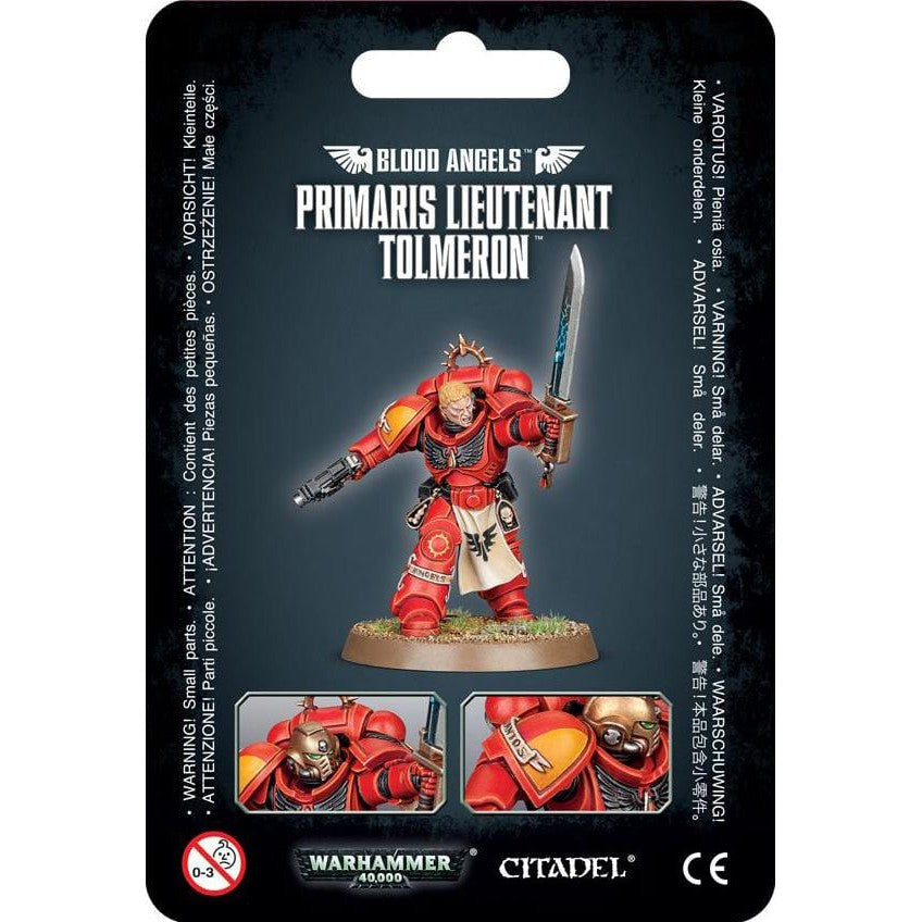 Blood Angels Primaris Lieutenant Tolmeron ( 41-26-W ) - Used