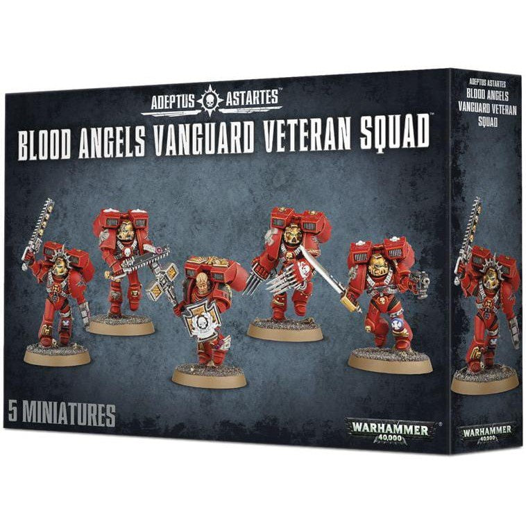 Blood Angels Vanguard Veteran Squad ( 41-19-N ) - Used