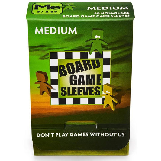 Board Game Sleeves - Non-glare Medium 50ct (57 x 89mm) (AT-10423)