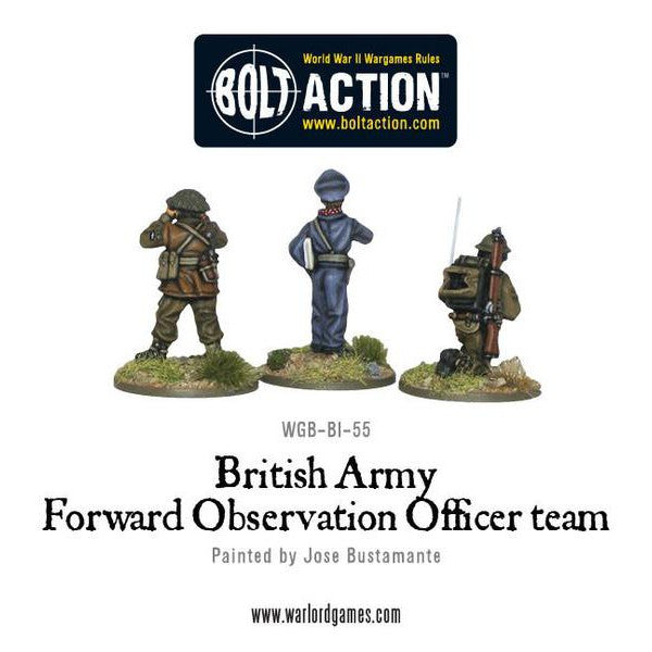 British Army Foward Observation Officer Team (Metal) (Wgb-Bi-55)