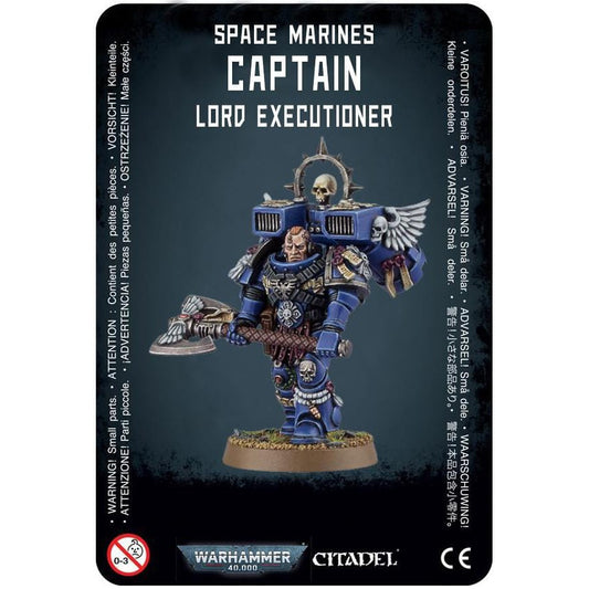 Space Marines Captain: Lord Executioner ( 48-68-W ) - Used