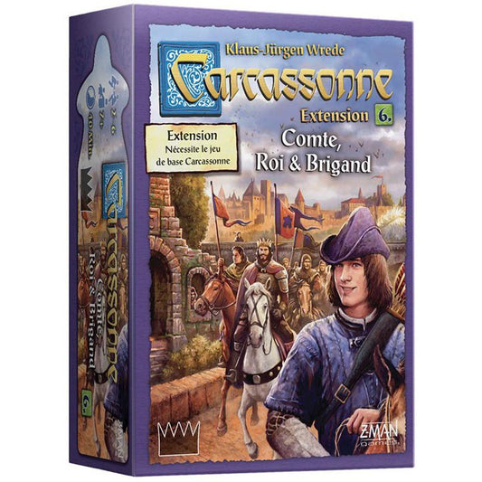 Carcassonne: Exp 6 - Compte, Roi & Brigand