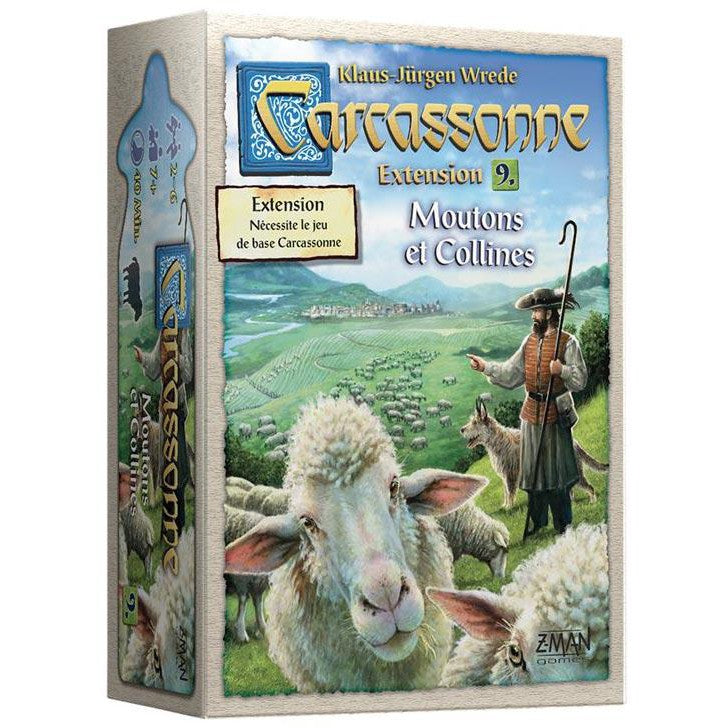 Carcassonne: Exp 9 - Hills & Sheep