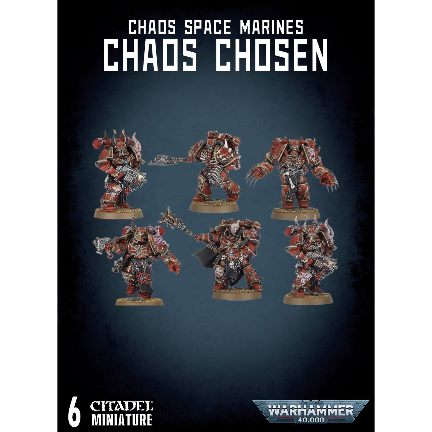 Chaos Space Marines Chosens (Dark Vengence) ( 43-06-DV ) - Used