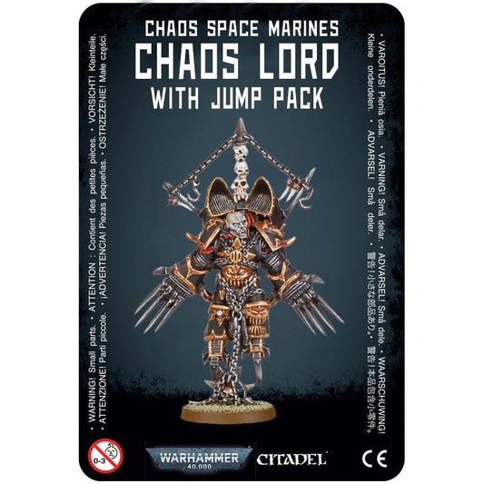 Chaos Space Marines Chaos Lord with Jump Pack ( 43-68-N ) - Used