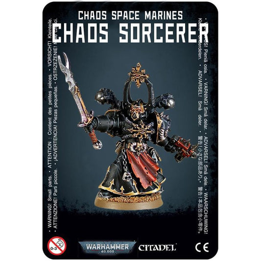 Chaos Space Marines Sorcerer ( 43-69-R ) - Used