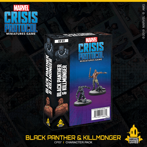 Marvel Crisis Protocol - Black Panther & Killmonger ( CP07 )