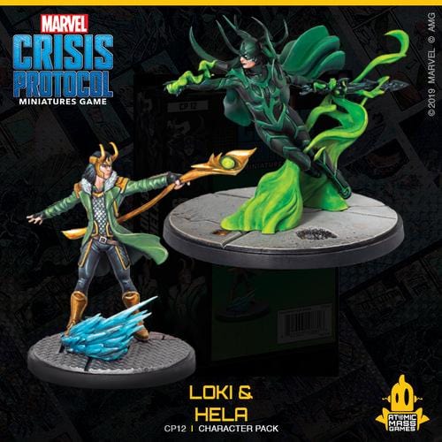 Marvel Crisis Protocol - Loki & Hela ( CP12 )