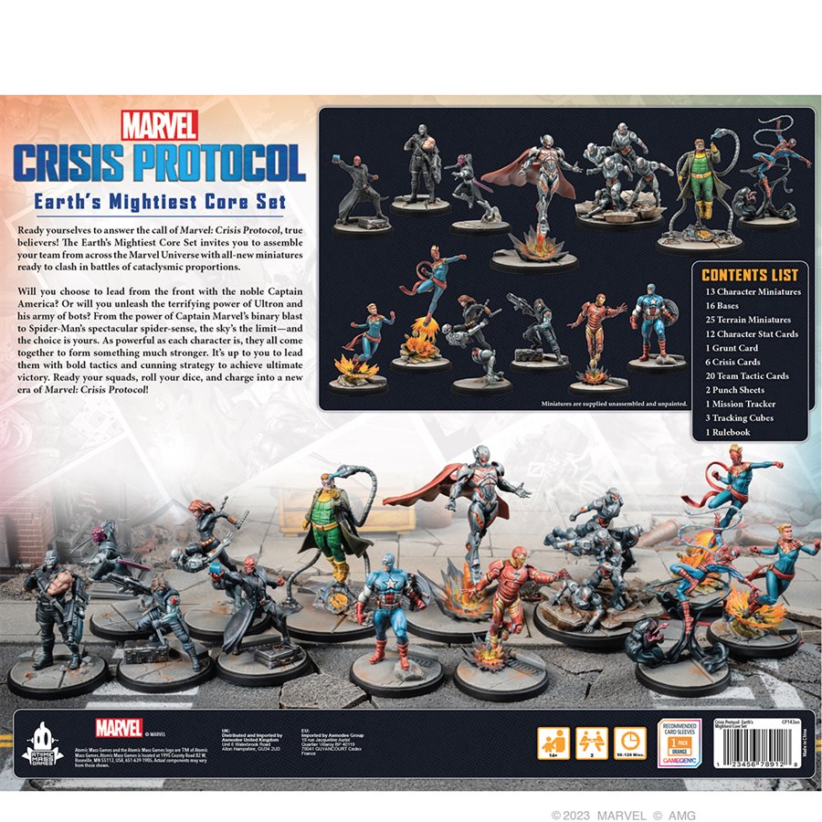 Marvel Crisis Protocol - Earth's Mightiest Core Set ( CP143 )