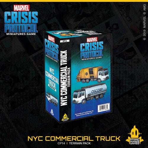 Marvel Crisis Protocol - Terrain Pack: Garbage Truck / Chemicle Truck ( CP14 )