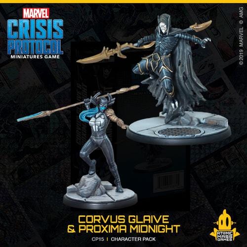 Marvel Crisis Protocol - Corvus Glaive & Proxima Midnight ( CP15 )