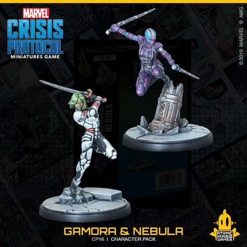 Marvel Crisis Protocol - Gamora & Nebula ( CP16 )